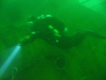diver near bow