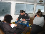 Team Euro plans the dive